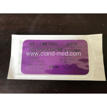 CE Medical Sterile PDO Absorbable Surgical Sutures